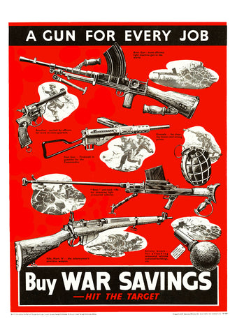 A gun for every job — British World War Two poster