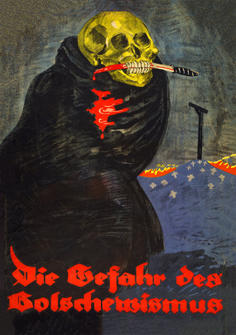The Danger of Bolshevism – German poster