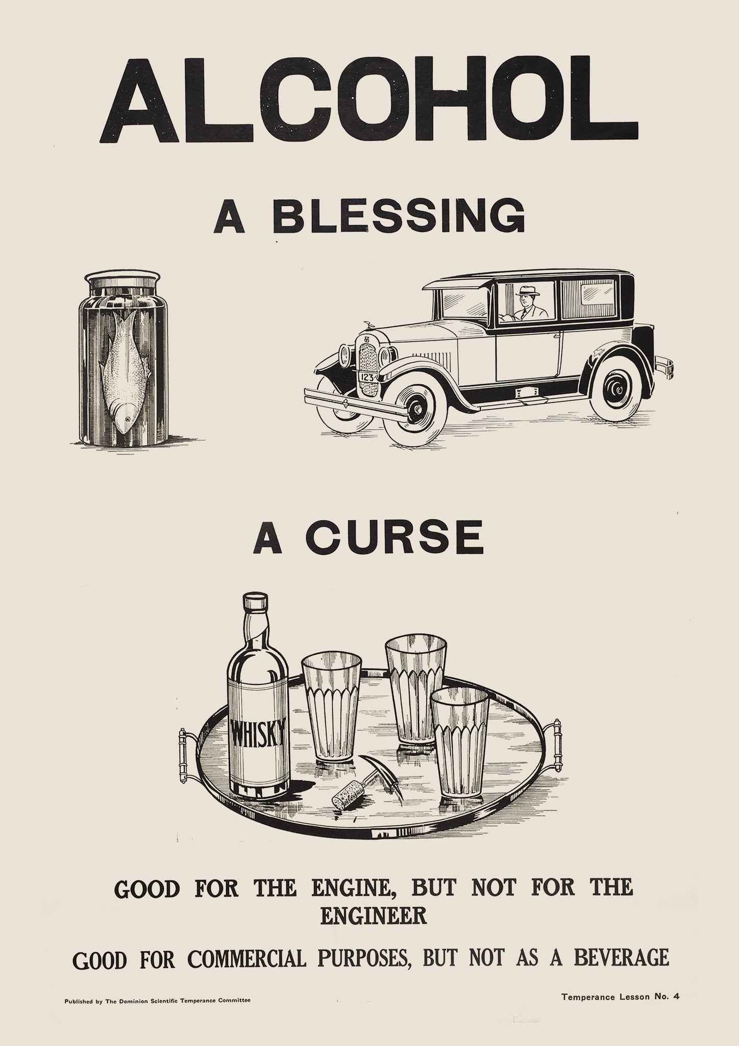 Canadian anti-alcohol poster