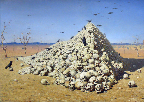 The Apotheosis of War — Russian painting