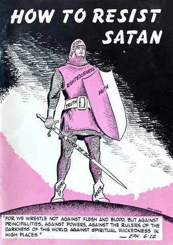 How to resist Satan — American print