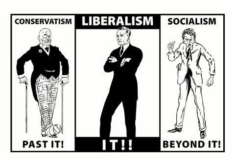 Liberalism - IT!! — British Liberal Party poster