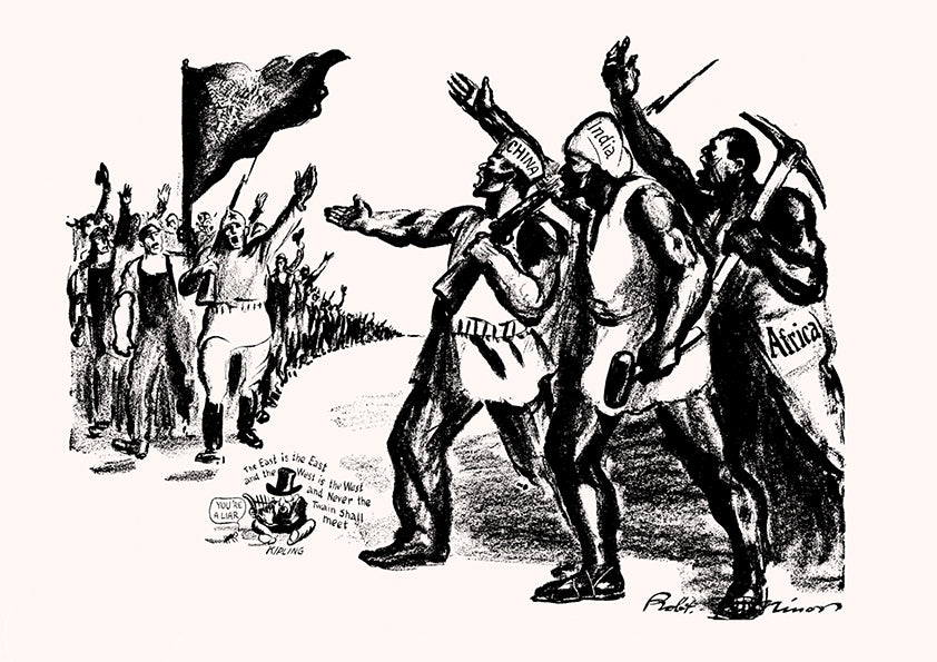 Workers of the World Unite! — American communist cartoon