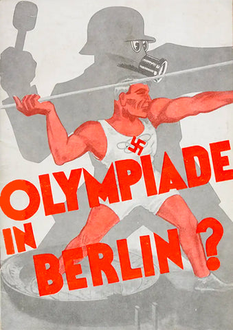 Olympics in Berlin? — German anti-Nazi print