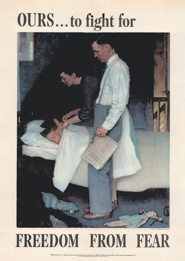 Ours to fight for — American World War Two poster