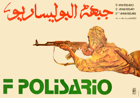 Polisario Front — Cuban poster