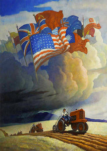 Soldiers of the soil — American World War Two poster
