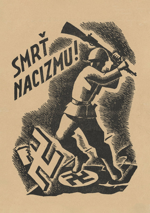 Death to Nazism! — Slovak World War Two poster