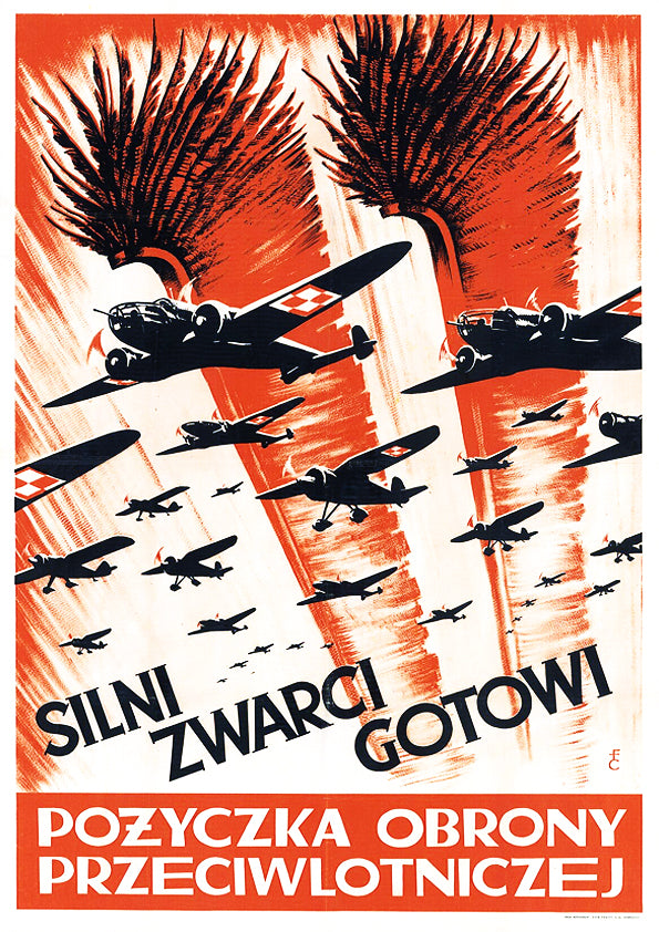 Strong, tight, ready! — Polish World War Two poster