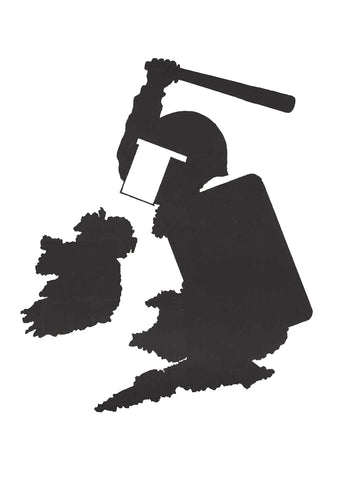 Anti-British poster from the Troubles