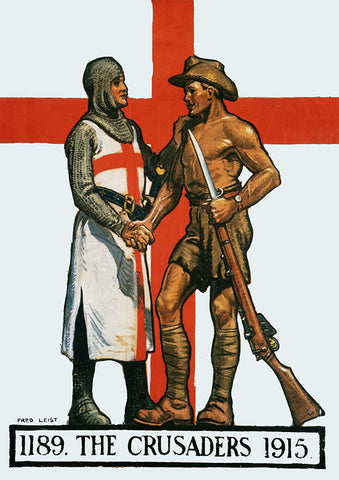 The Crusaders — Australian World War One poster