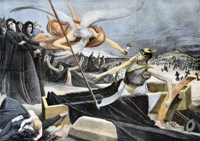 The Death of Bismarck — French print