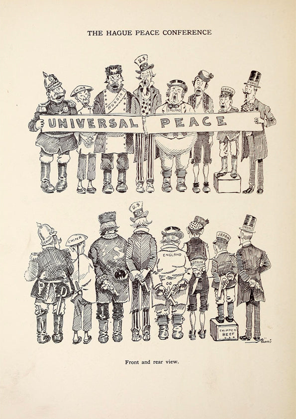 The Hague Peace Conference — American print