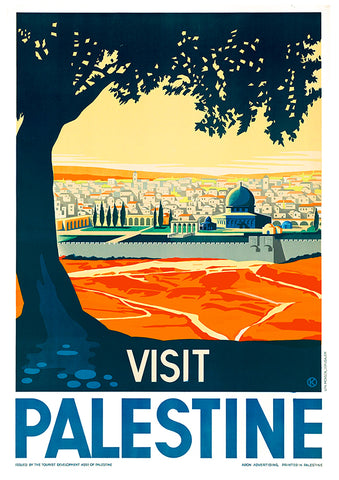 Visit Palestine – Travel poster