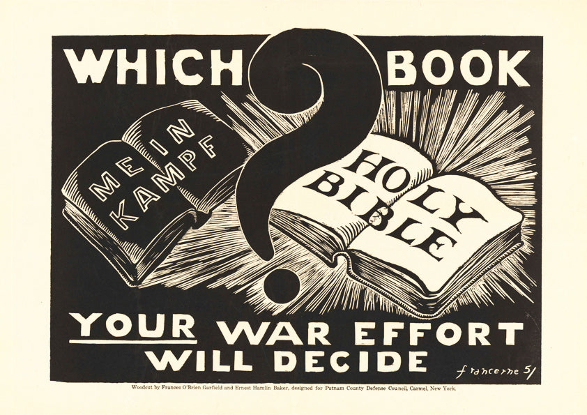 Which book? – American World War Two poster