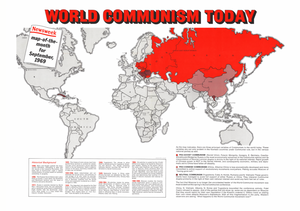 World Communism Today — American anti-communist map