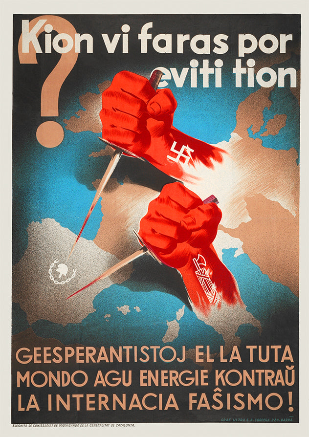 What are you doing to prevent this? – Spanish Civil War poster
