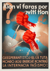 What are you doing to prevent this? – Spanish Civil War poster