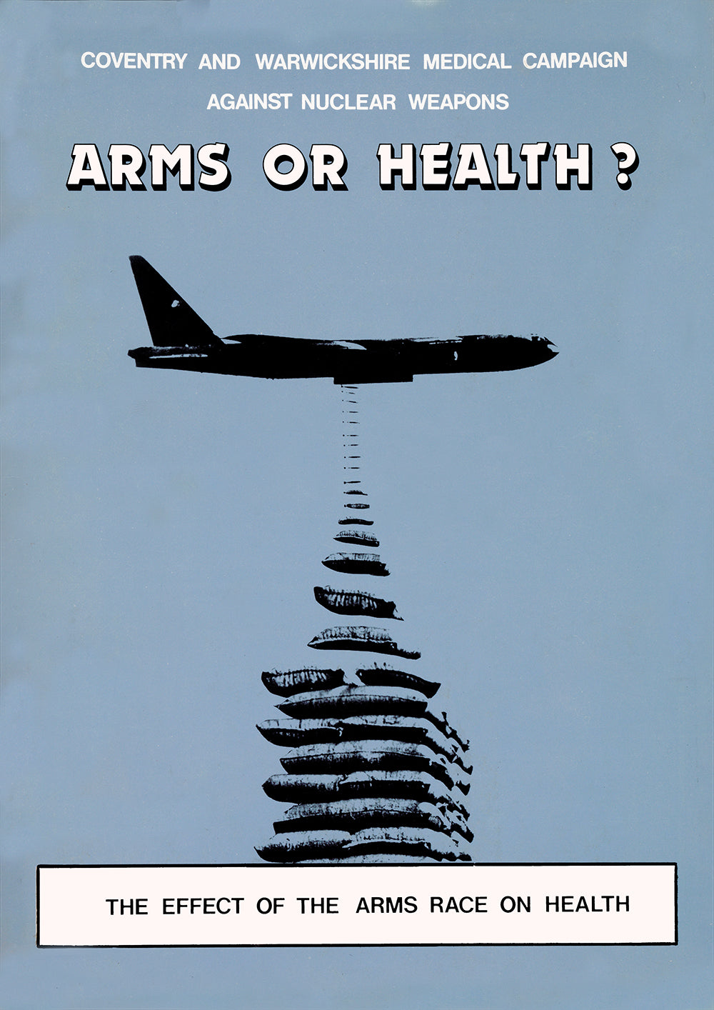 Arms or health? - British poster