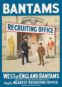 Bantams — British World War One poster