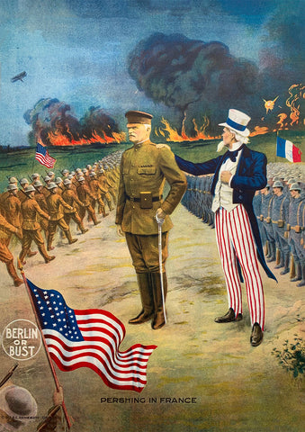 Berlin or Bust – US World War One poster