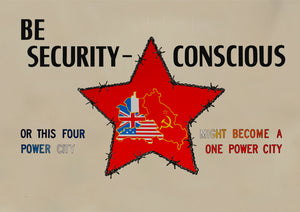 Be security conscious — American poster