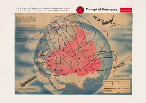 Concept of deterrence – American poster