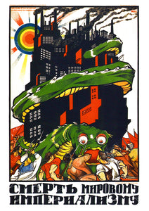 Death to World Imperialism – Soviet poster