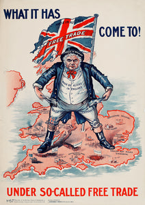 What it has come to! — British poster