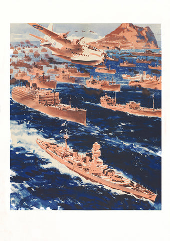 Great Britain defends - British World War Two poster