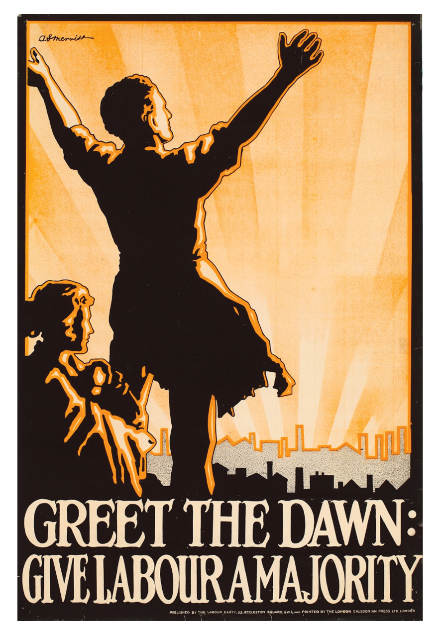 Greet the dawn — British poster