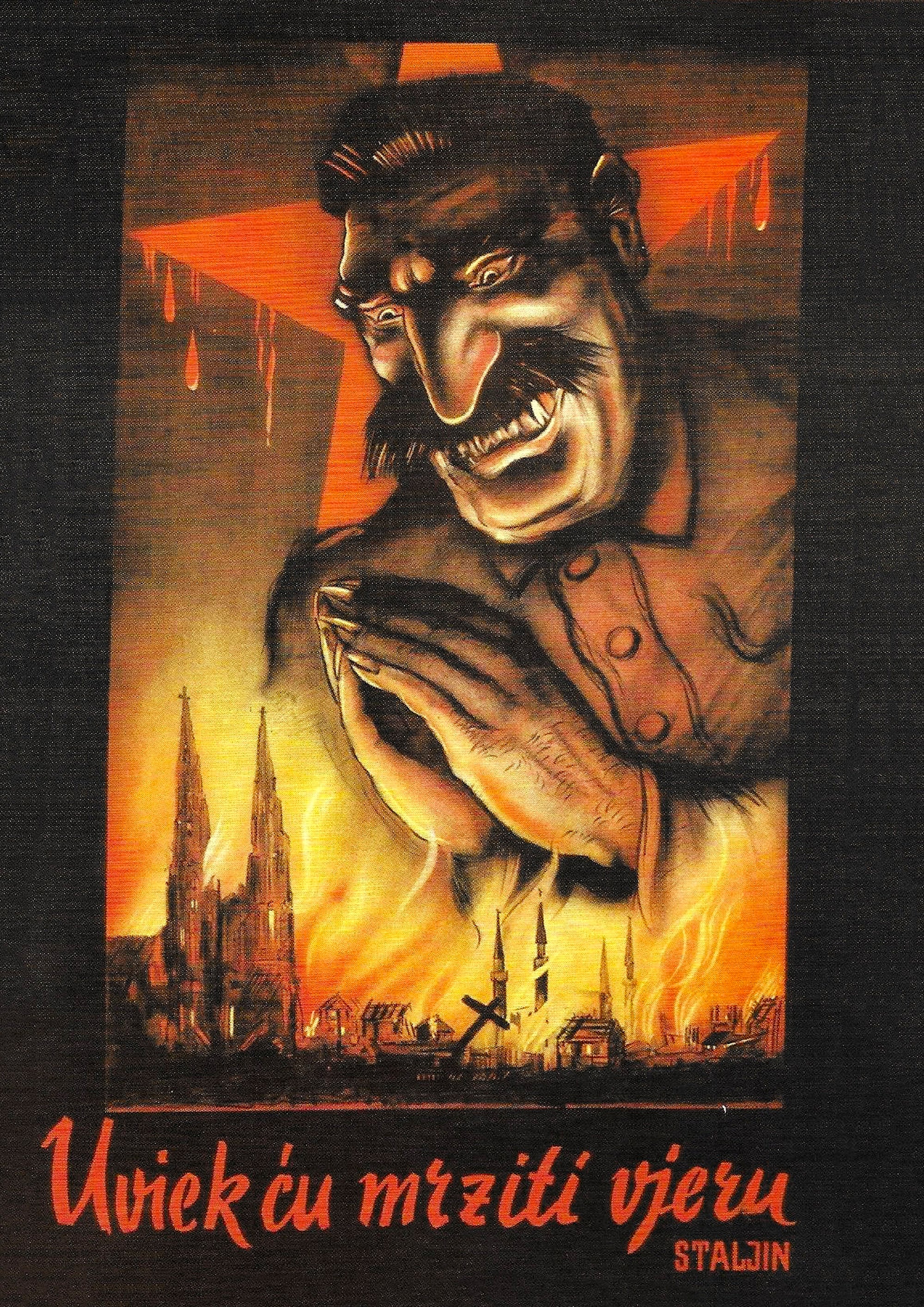 I will always hate religion — Croatian poster