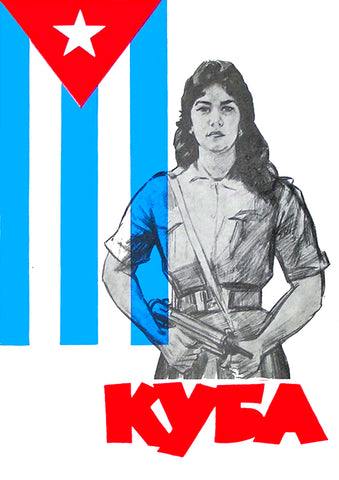 Cuba — Soviet poster