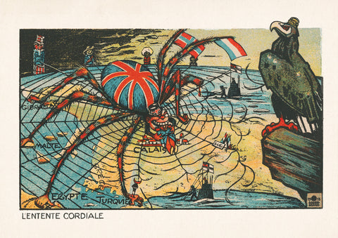 L’Entente Cordiale — German World War One poster
