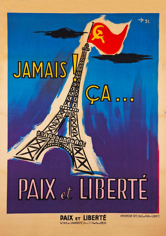 Never that! – French poster