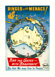 Ringed with menace – Australian poster
