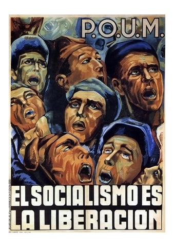 Socialism is liberation – Spanish Civil War poster