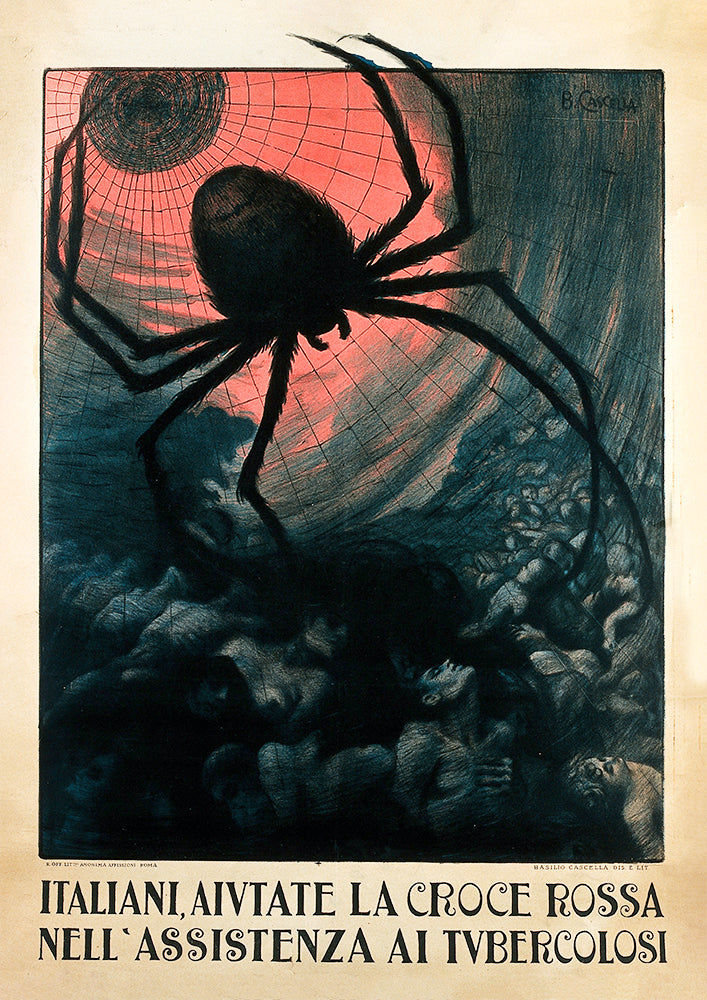Italians, help the Red Cross – Italian poster