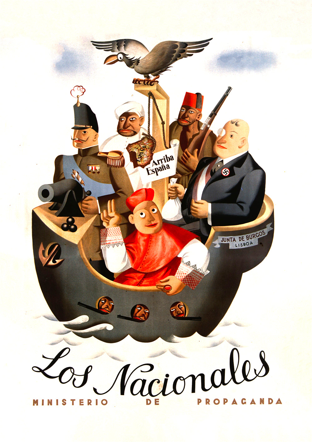 The Nationals – Spanish Civil War poster
