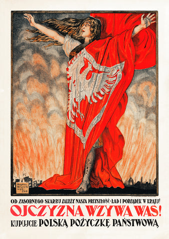 The Motherland Calls You! — Polish poster