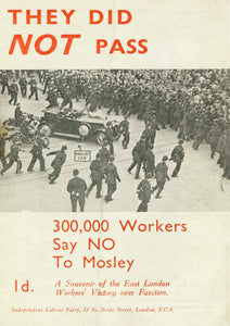 They did not pass — British poster