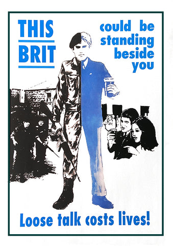 This Brit could be standing beside you — Irish poster