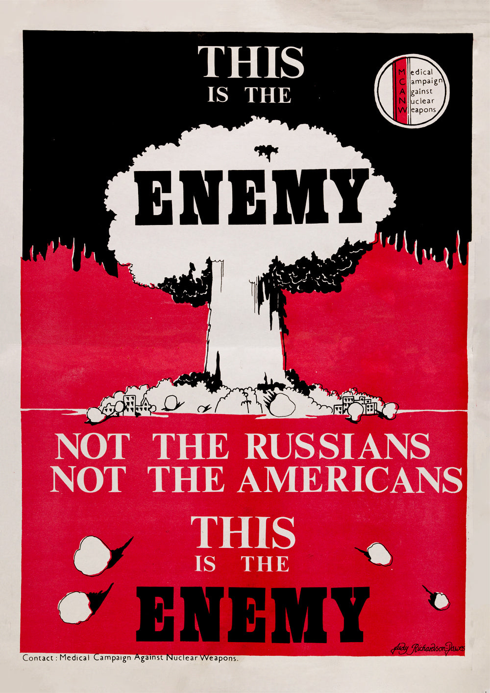 This is the enemy – British poster