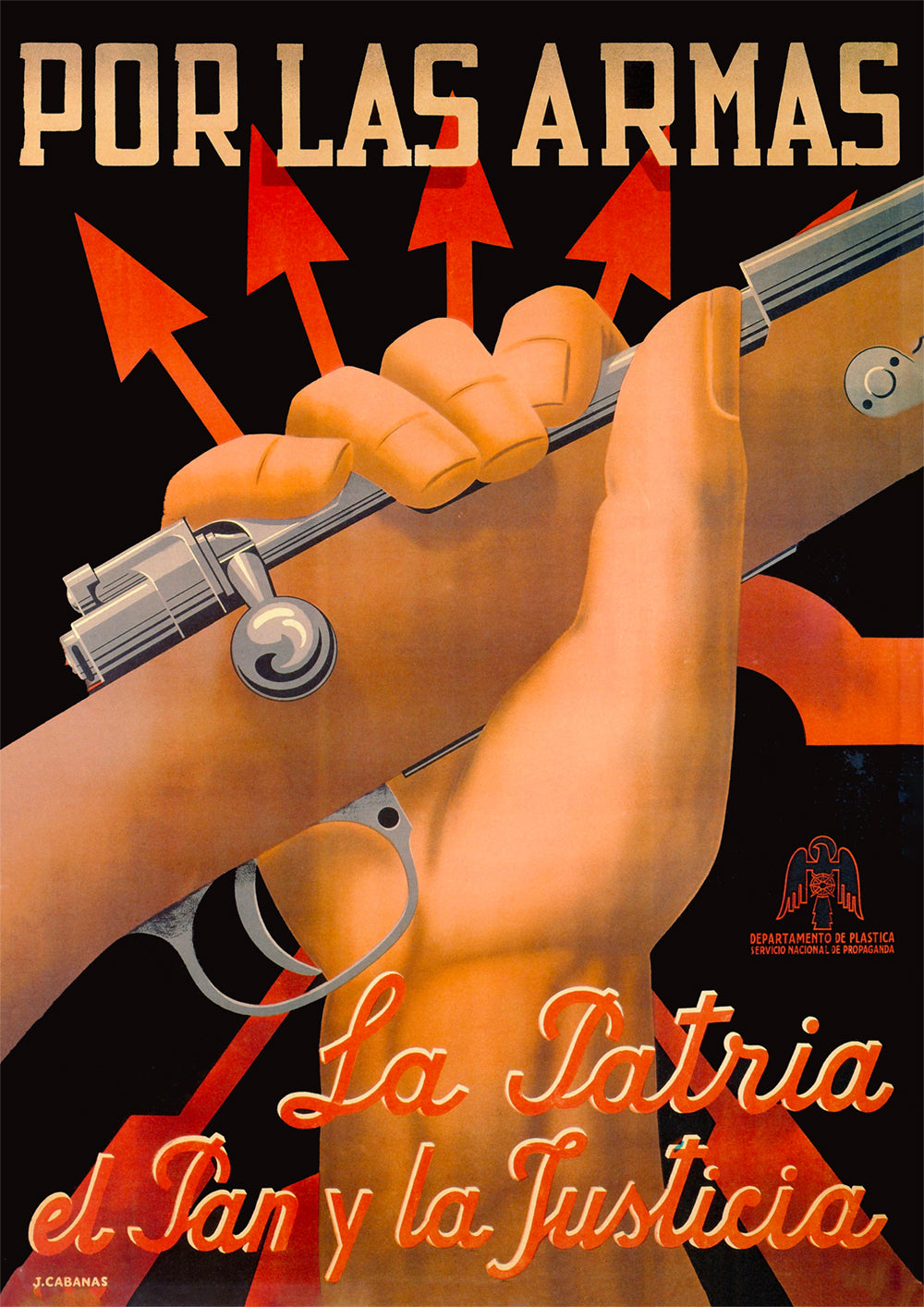 To arms! – Spanish Civil War poster