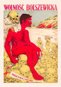 Bolshevik freedom – Polish poster