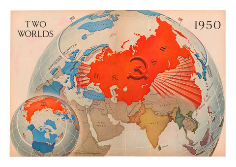 Two worlds – American poster