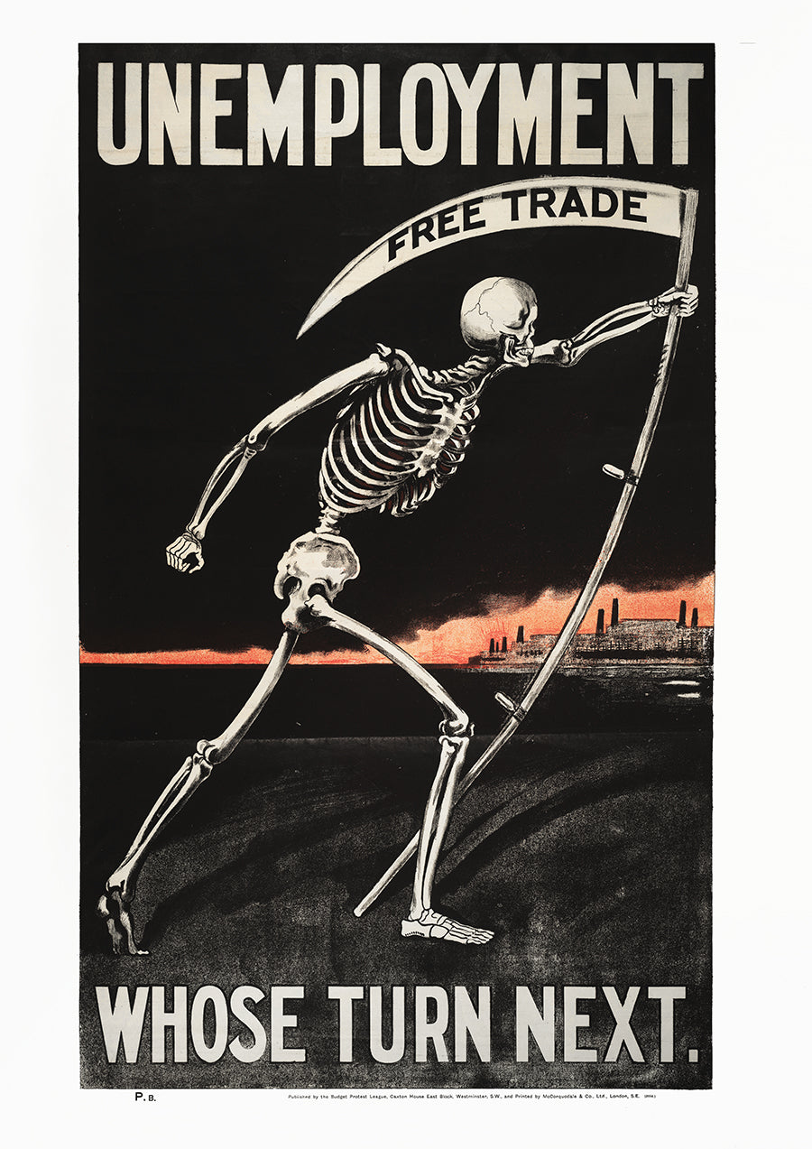 Unemployment - whose turn next — British poster
