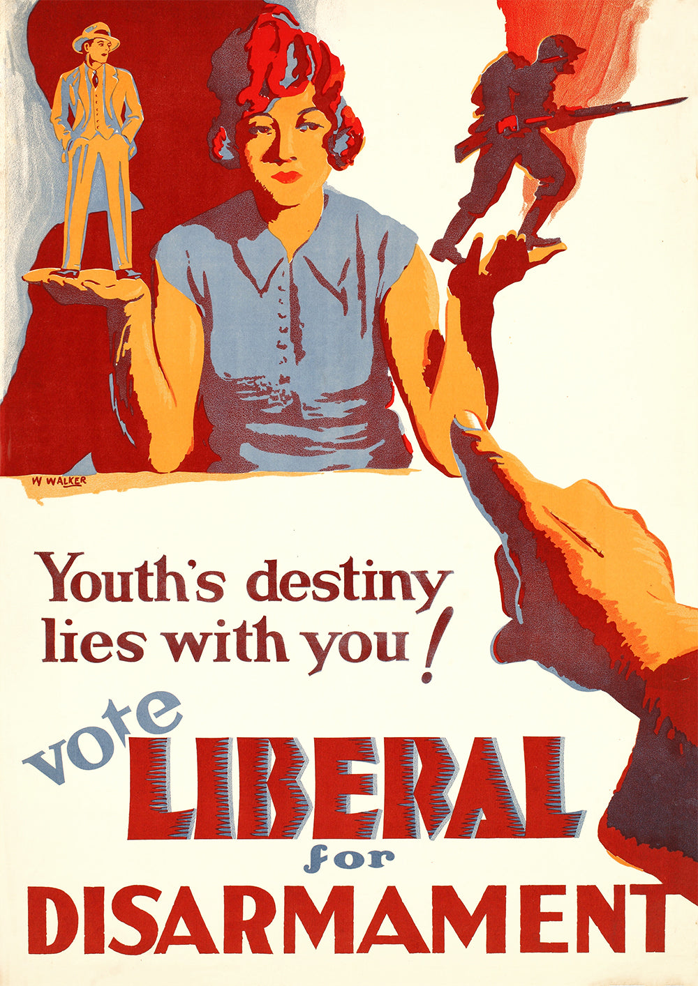 Youth's destiny lies with you! – British poster