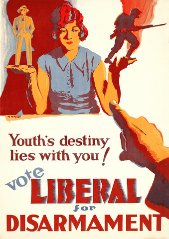 Youth's destiny lies with you! – British poster